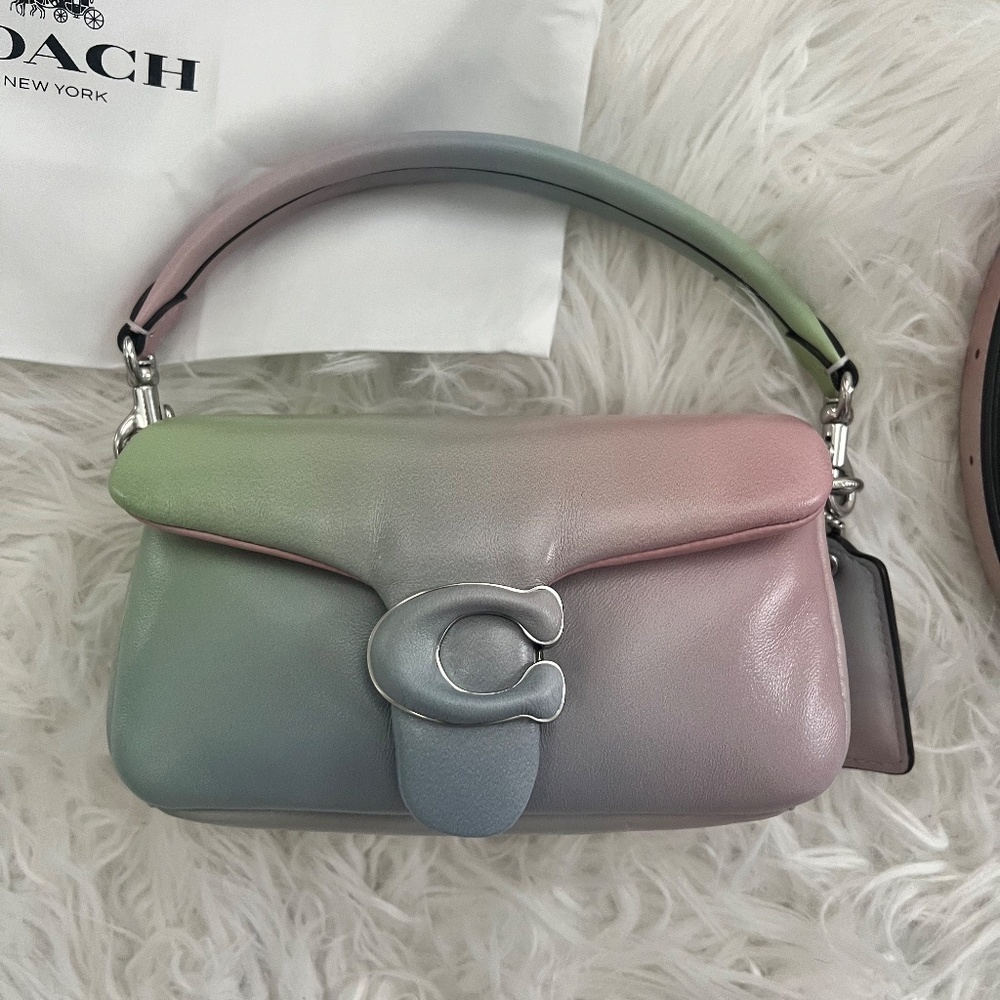 New without tags ✨️Coach Pillow Tabby 18 Ombre Leather Shoulder Bag CA084